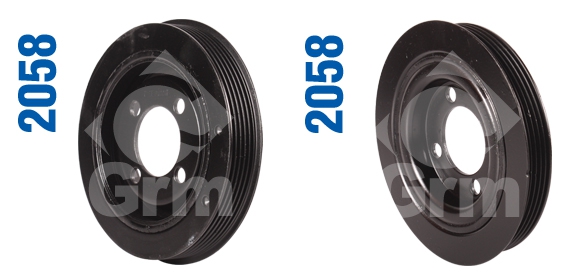 2058 CRANKSHAFT PULLEY / 