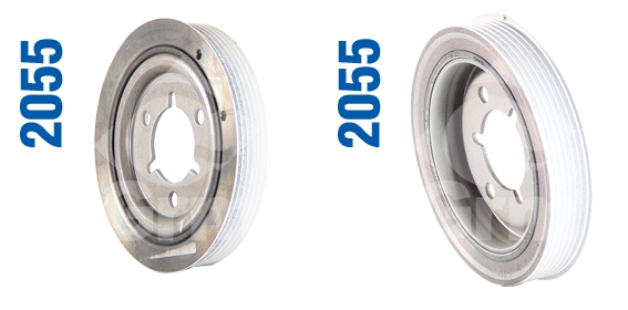 2055 CRANKSHAFT PULLEY / 