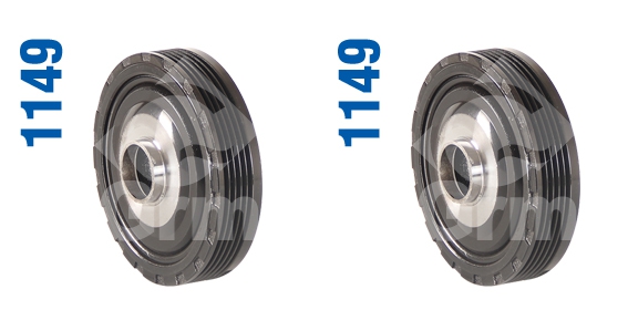 1149 CRANKSHAFT PULLEY / 